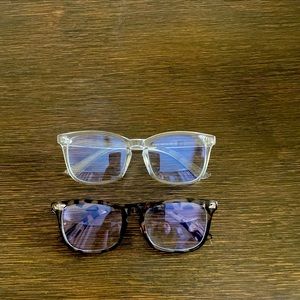 2 Blue light glasses